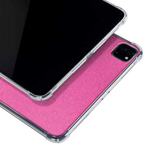 Pink and Grey Stripes iPad Cases